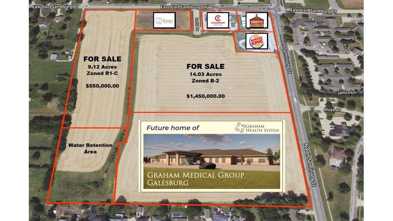 2028 N Seminary St, Galesburg, IL 61401 Land for Sale 2028 N Seminary Street, Galesburg, IL