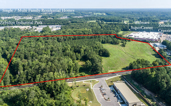Pictures of Land property located at 709 E Gannon Ave, Zebulon, NC 27597 for sales - image #1