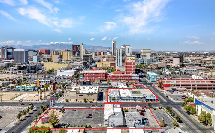 Pictures of Hospitality property located at 121 N 8th St, Las Vegas, NV 89101, 110 N 7th St, Las Vegas, NV 89101, 800 Fremont St, Las Vegas, NV 89101, 108 N 8th St, Las Vegas, NV 89101, 110 N 8th St, Las Vegas, NV 89101, 120 N 8th St, Las Vegas, NV 89101, 124 N 8th St, Las Vegas, NV 89101 for sales - image #1