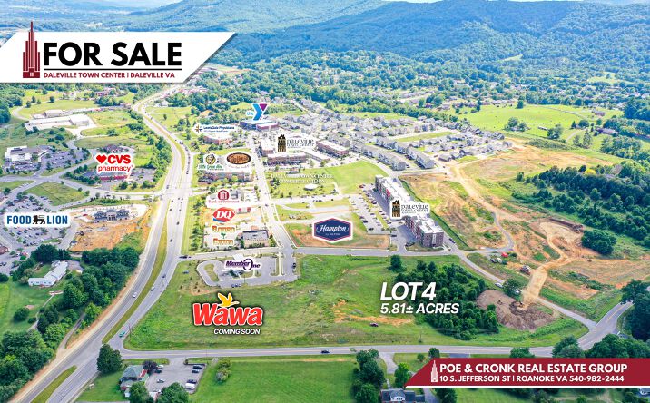 Pictures of Land property located at 0 Town Center St, Daleville, VA 24083 for sales - image #1