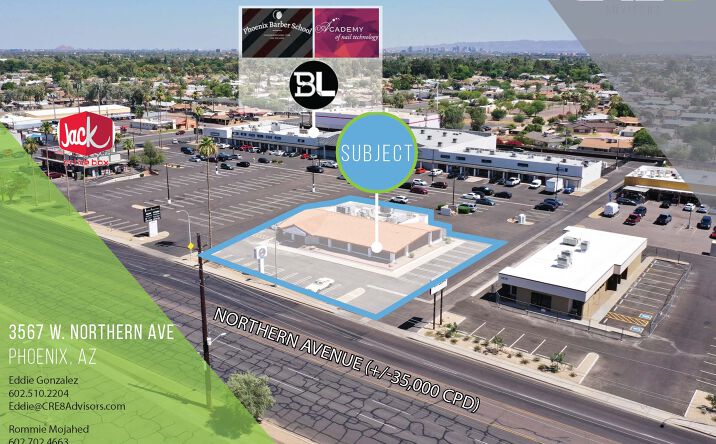 image of property at 3567 W NORTHERN AVE Phoenix AZ 85051-5800