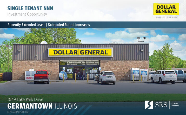 Pictures of Retail property located at 1549 Lake Park Dr, Germantown, IL 62245 for sales - image #1