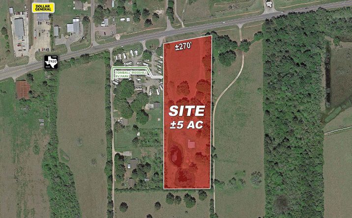 Pictures of Land property located at 19603 FM-2920 & Rosehurst Dr, Tomball, TX 77377 for sales - image #1