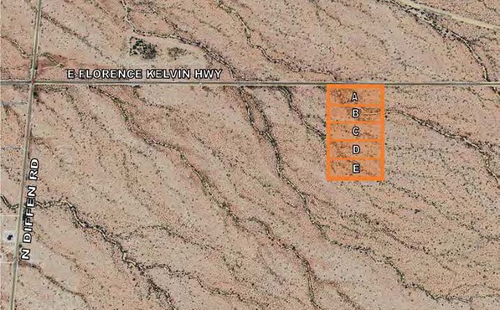 Pictures of Land property located at Florence Kelvin Hwy & Diffin Road, Florence, AZ 85132 for sales - image #1