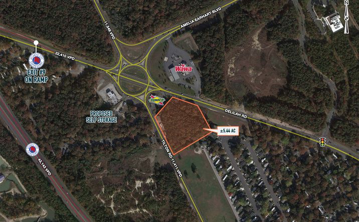 Pictures of Land property located at 6503 Delilah Rd, Egg Harbor Township, NJ 08234 for sales - image #1