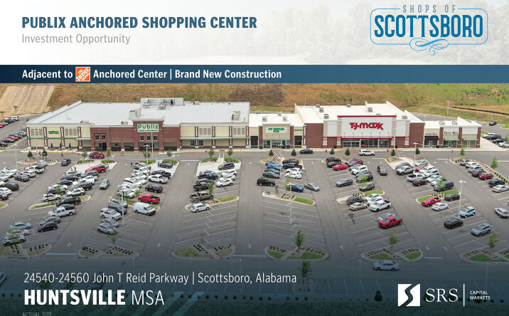 Pictures of Retail property located at 24540 John T Reid Pkwy, Scottsboro, AL 35768 for sales - image #1