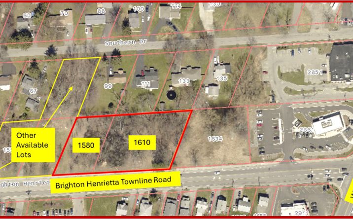 Pictures of Land property located at 1580-1610 Brighton Henrietta Townline Rd., Rochester, NY 14623 for sales - image #1