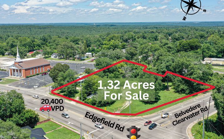 Pictures of Land property located at 409 Edgefield Rd, North Augusta, SC 29841 for sales - image #1