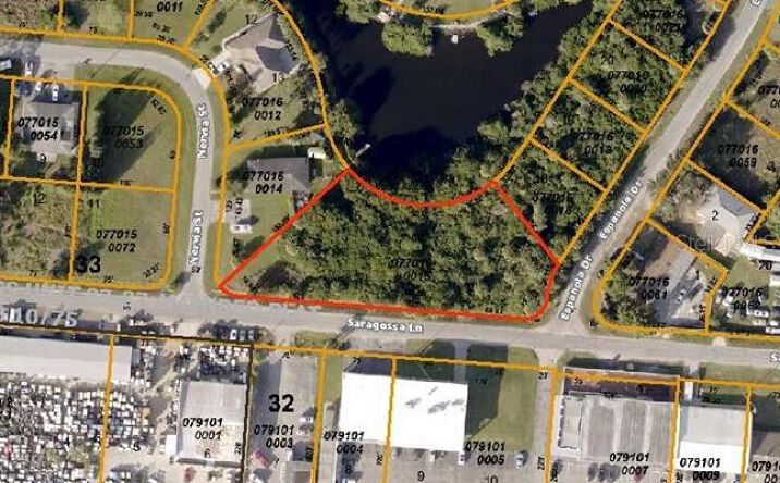 Pictures of Land property located at Lots 15,16,17 Saragossa Lane, North Port, FL 34287 for sales - image #1