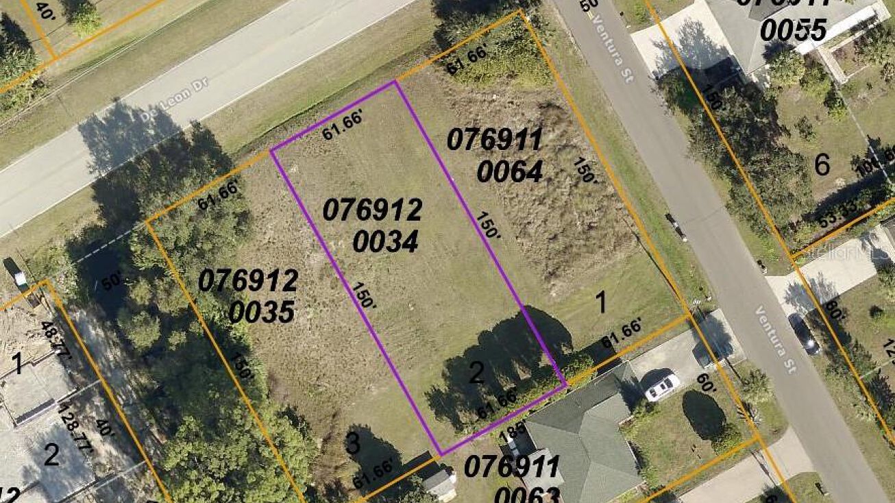De Leon Lot 2 Drive, North Port, FL 34287 Land for Sale De Leon Lot