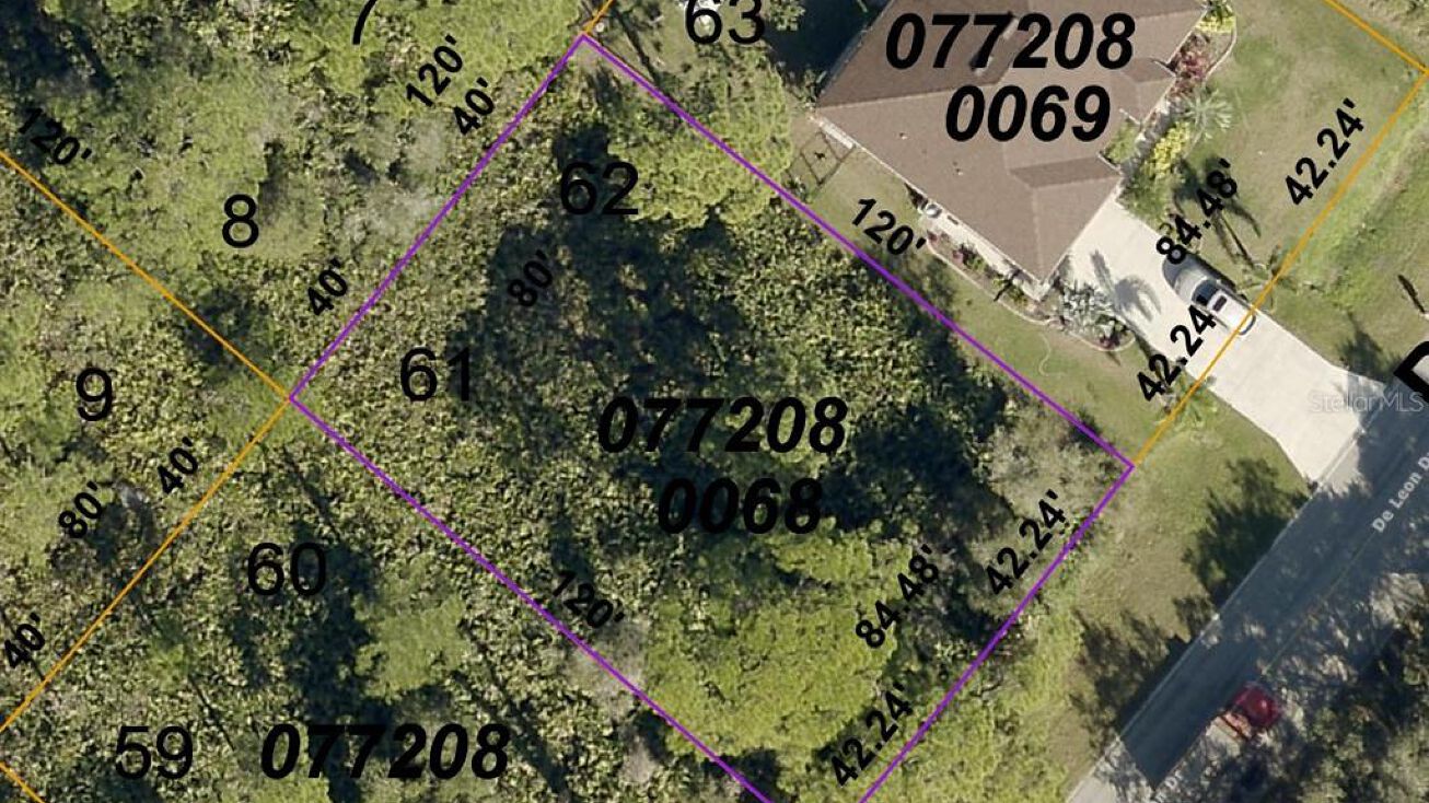 Lots 61 & 62 De Leon Dr, North Port, FL 34287