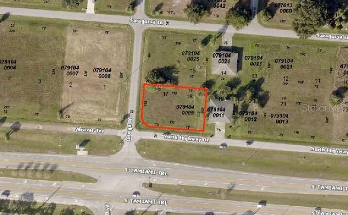 Pictures of Land property located at 0 S Tamiami Lots 17 & 18, North Port, FL 34287 for sales - image #1