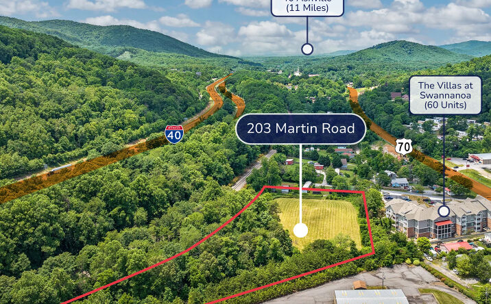 image of property at 203 MARTIN RD Swannanoa NC 28778-2904