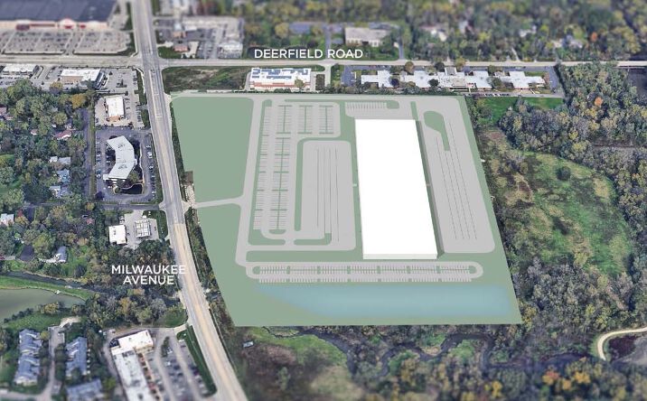 Pictures of Office, Industrial, Land property located at Milwaukee Ave & Deerfield Road, Riverwoods, IL 60015 for sales - image #1