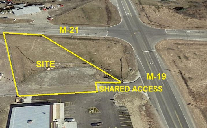 Pictures of Land property located at S.W. Corner of M-19 & M-21, Emmett, MI 48022 for sales - image #1