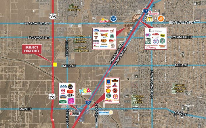 Pictures of Land property located at U.S. 395, Victorville, CA 92392 for sales - image #1