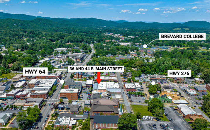 Pictures of Retail property located at 36 E Main St, Brevard, NC 28712 for sales - image #1