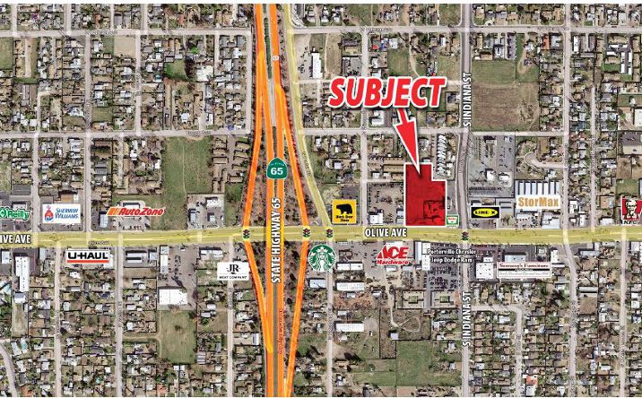 Pictures of Land property located at 832 W Olive Ave, Porterville, CA 93257 for sales - image #1
