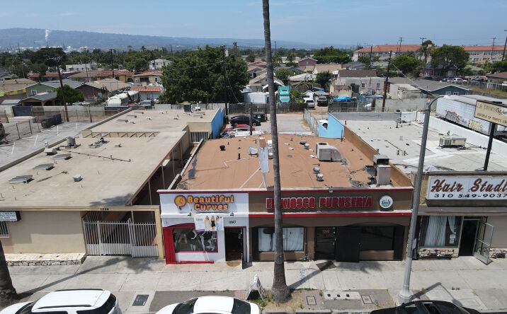 Pictures of Retail property located at 1241 N Avalon Blvd, Los Angeles, CA 90744 for sales - image #1