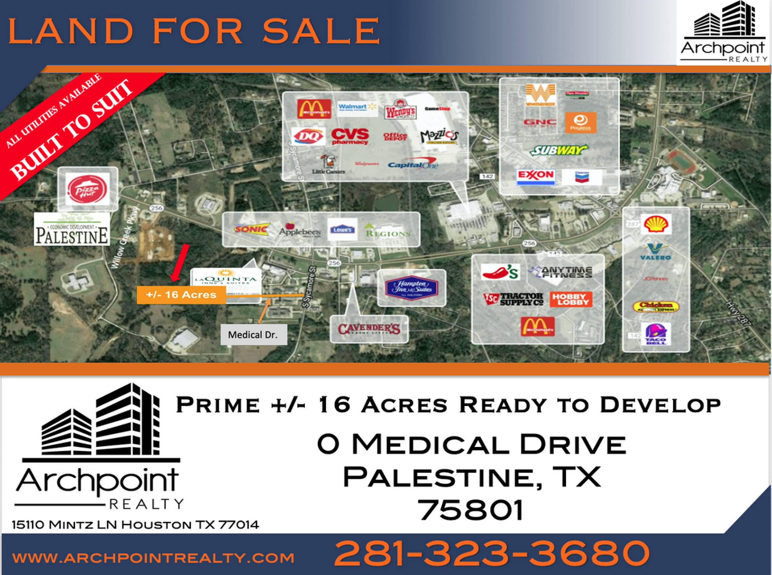 16 Acres Palestine Tx