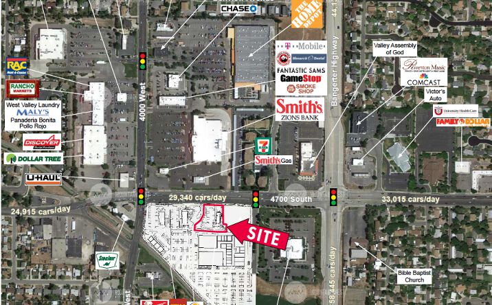 Pictures of Retail property located at 4700 South 4000 West, West Valley City, UT 84118 for comps - image #1