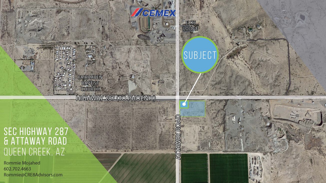 2701 e highway 287, Coolidge, US 85128 Land for Sale Highway 287