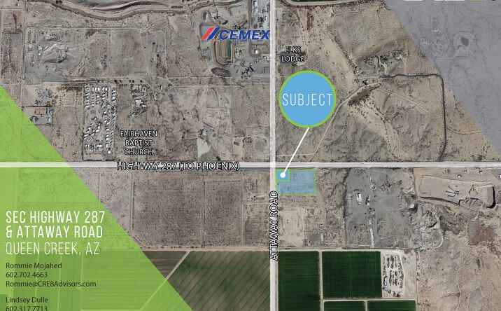 Pictures of Land property located at 2701 e highway 287, Casa Grande, AZ 85194 for sales - image #1
