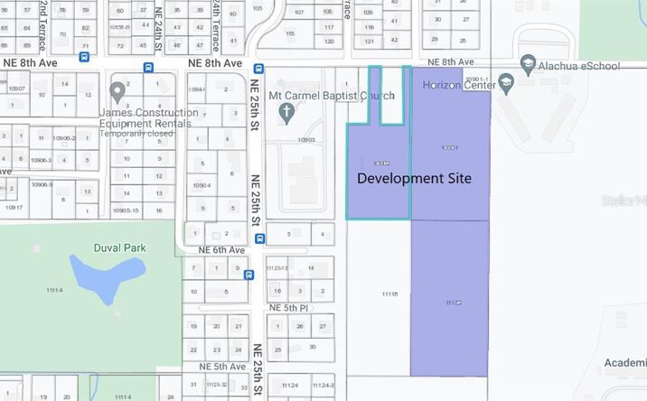 Pictures of Land property located at 2605 NE 8th Avenue, Gainesville, FL 32641 for sales - image #1