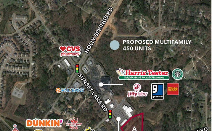 Pictures of Land property located at 5321 Sunset Lake Rd, Holly Springs, NC 27540, 0 Sunset Lake Road, Holly Springs, NC 27540 for sales - image #1
