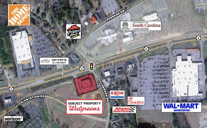 Pictures of Retail property located at 1101 Hwy 9 Bypass W, Lancaster, SC 29720 for sales - image #1