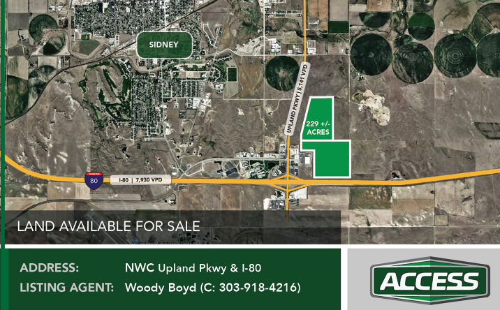 Pictures of Land property located at Upland Parkway & I-80, Sidney, NE 69162 for sales - image #1