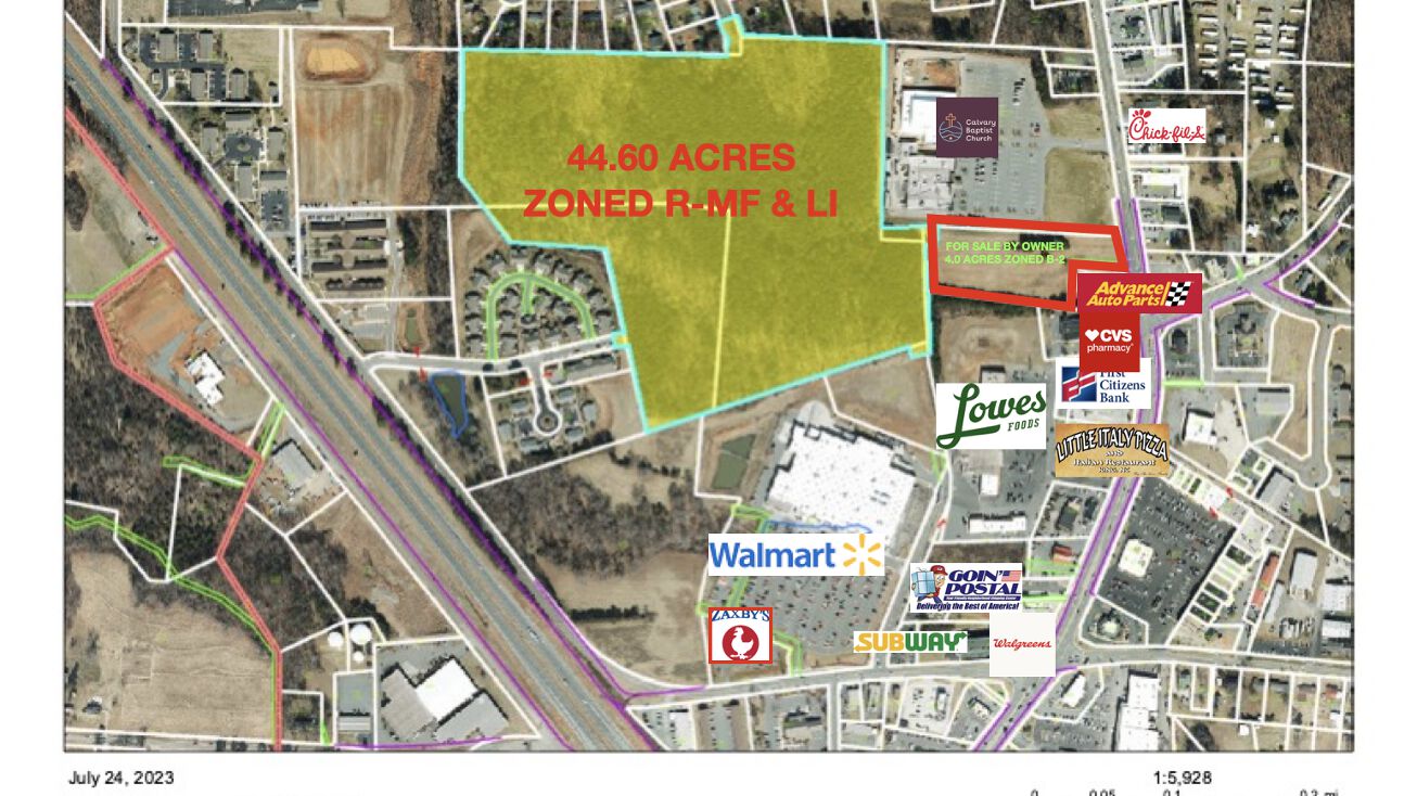 Pictures of Land, Mixed Use, Multifamily, Retail property located at Campbell Ridge Cir, King, NC 27021 for sales - image #1