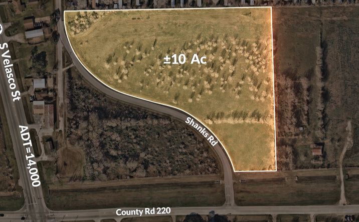 Pictures of Land property located at 2849 Shanks Rd, Angleton, TX 77515 for sales - image #1