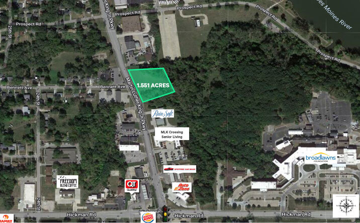 Pictures of Land property located at Martin Luther King Jr Pkwy, Des Moines, IA 50314 for sales - image #1