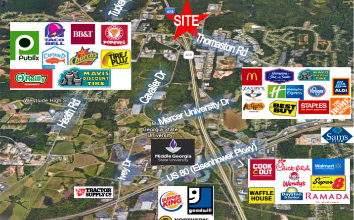 Pictures of Land property located at 4228 Tucker Valley Rd, Macon, GA 31210 for sales - image #1