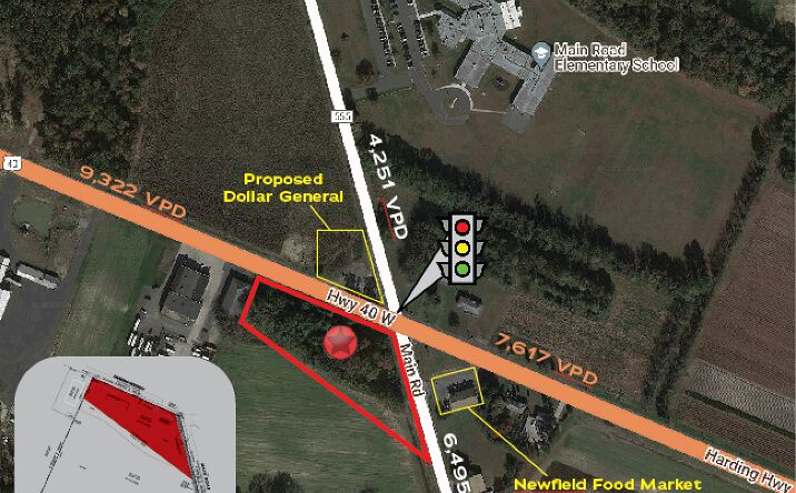 Pictures of Land property located at 1425 Harding Hwy, Newfield, NJ 08344 for sales - image #1