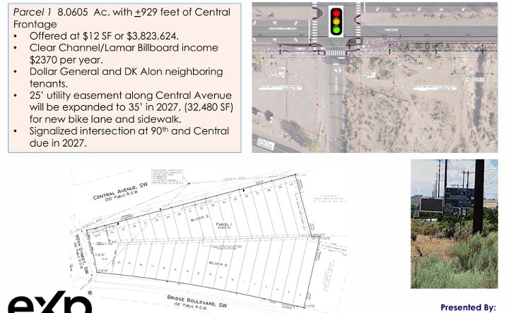 Pictures of Land property located at West Central Avenue Land, Albuquerque, NM 87121 for sales - image #1