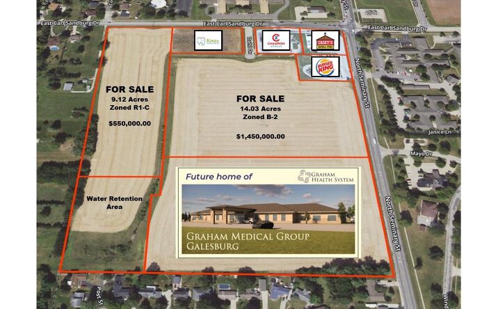 Pictures of Land property located at 2028 N SEMINARY Street, Galesburg, IL 61401 for sales - image #1