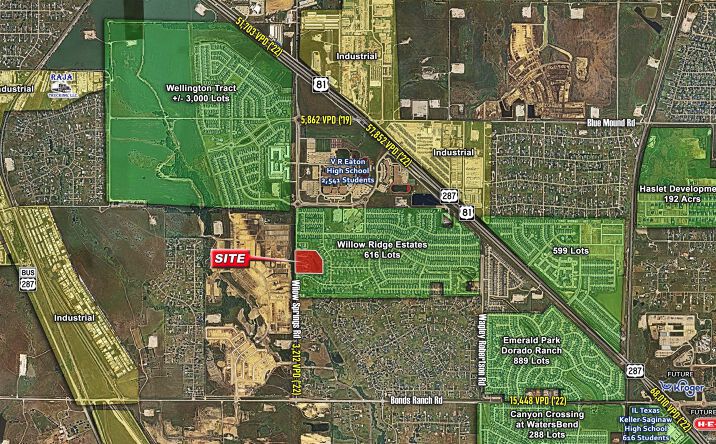 Pictures of Land property located at 11490 Willow Springs Rd, Haslet, TX 76052 for sales - image #1