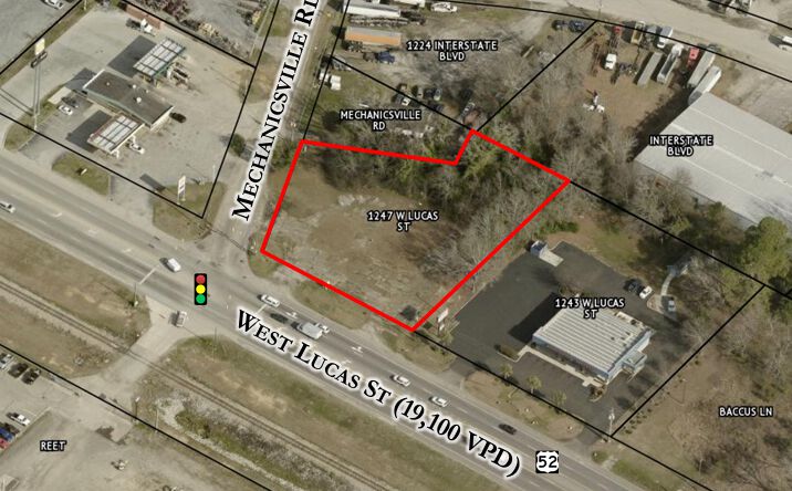 Pictures of Land property located at 1247 W Lucas St, Florence, SC 29501 for sales - image #1