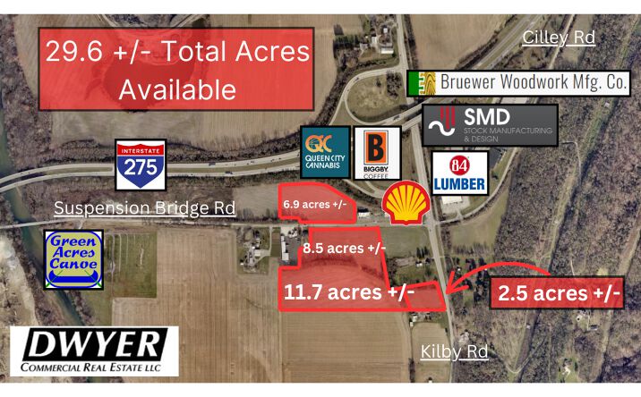 Pictures of Land property located at 4670 Kilby Rd, Cleves, OH 45033 for sales - image #1