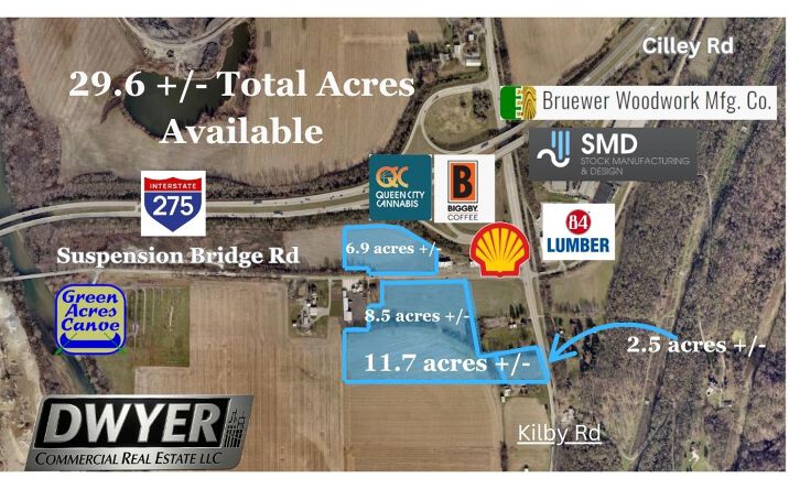 Pictures of Land property located at 4670 Kilby Rd, Cleves, OH 45033 for sales - image #1