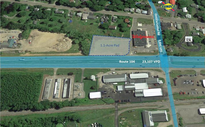 Pictures of Land property located at 1558 NY 104, Ontario, NY 14519 for sales - image #1