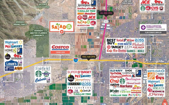 Pictures of Retail property located at 19485 W Indian School Rd, Litchfield Park, AZ 85340 for comps - image #1