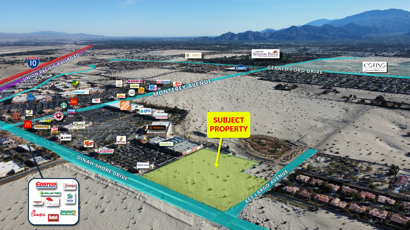 SEC Dinah Shore Drive & Key Largo Ave, Rancho Mirage, CA 92270