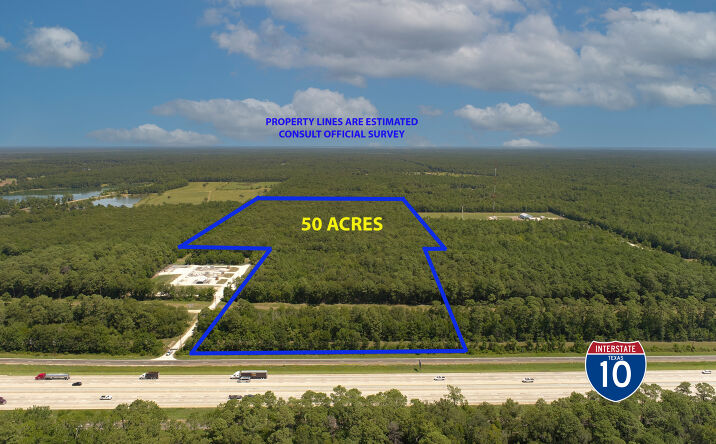 Pictures of Land property located at I-10, Wallisville, TX 77597 for sales - image #1