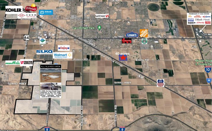 Pictures of Land property located at W Early Rd, Casa Grande, AZ 85194 for sales - image #1