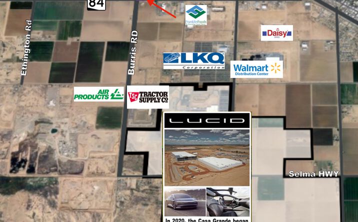 Pictures of Land property located at N Burris Rd, Casa Grande, AZ 85122 for sales - image #1