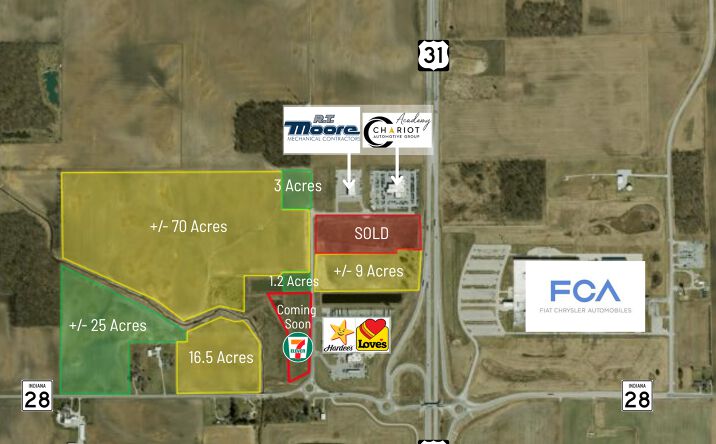 Pictures of Land property located at 0000 Us 31 And Sr 28,, Kempton, IN 46072 for sales - image #1