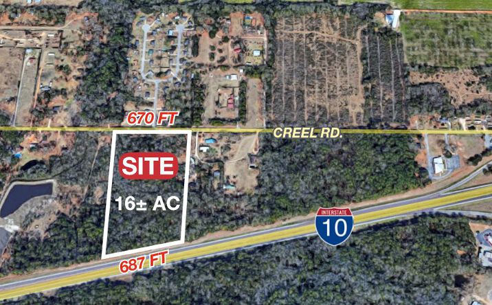 Pictures of Land property located at Creel Road., Grand Bay, AL 36541 for sales - image #1